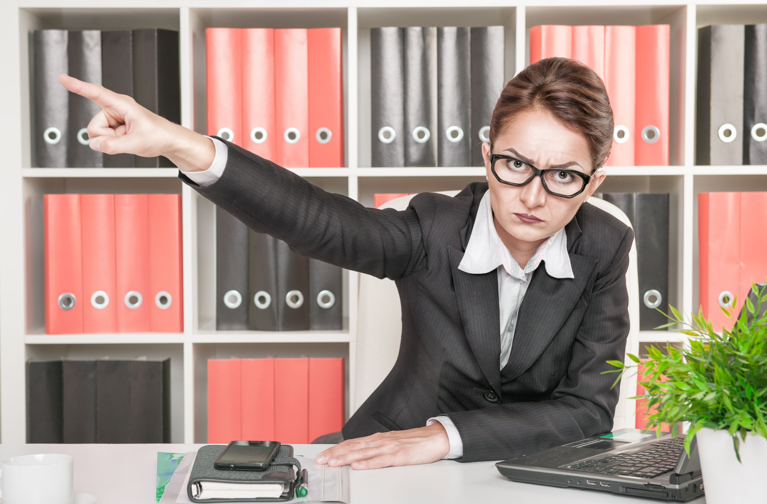 Datore di lavoro offende la dipendente alla presenza dei clie...