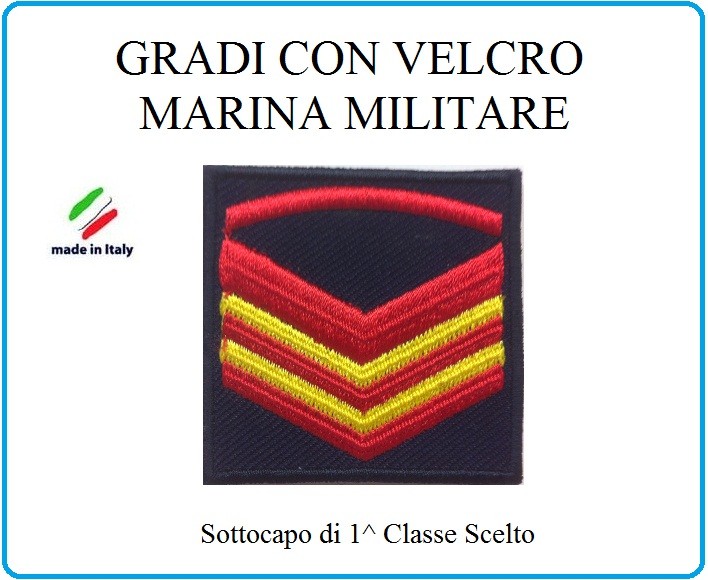 Sottocapo di 1^ Classe della Marina militare impugna provvedi...