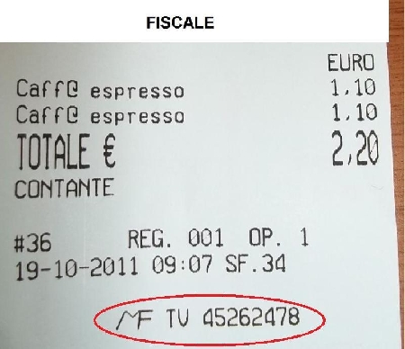 Il rilascio dello scontrino fiscale non prova che il bene è s...